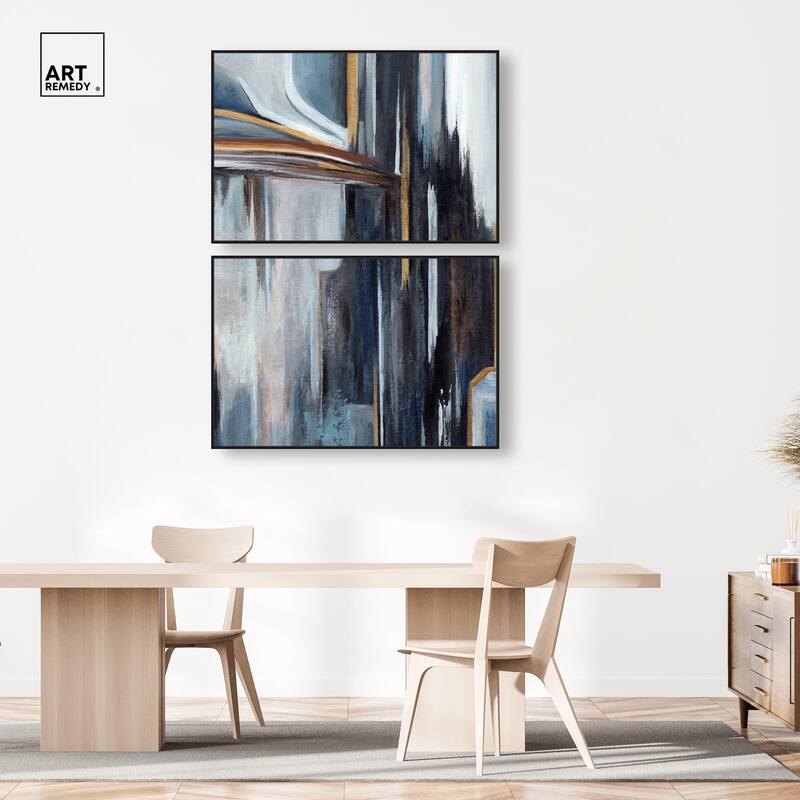 Aftereffect Canvas Set of 2 by Art Remedy