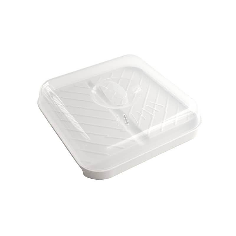 Nordic Ware Microwave Slanted Bacon Tray With Lid