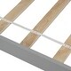 preview thumbnail 9 of 16, Classic Wood Platform Bed with Headboard and Footboard - Twin Size, Durable Construction