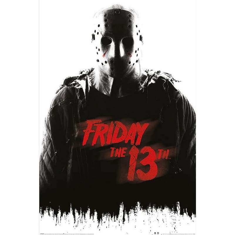 Friday The 13th - Jason Art Poster - 24 x 36 Inch