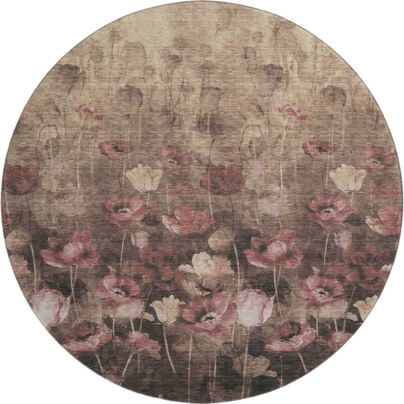Premium Washable Super Soft Modern Floral Mayfield Rug