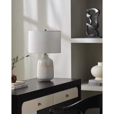 Livabliss Togo Global Accent Table Lamp - 20"H x 14"W x 14"D