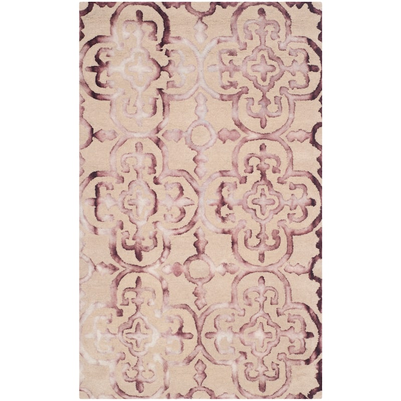 SAFAVIEH Handmade Dip Dye Reintraut Watercolor Vintage Boho Wool