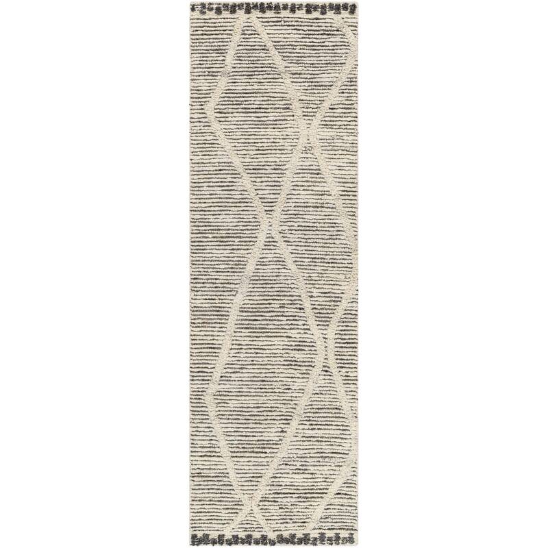 Akida Handmade Boho Farmhouse Wool Area Rug