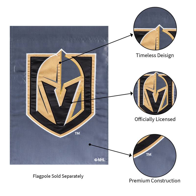 Applique Flag, Gar, Vegas Golden Knights