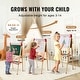 preview thumbnail 10 of 17, Art Easel for Kids Wooden Double-Sided Kid's Art Easel for Boy Girl