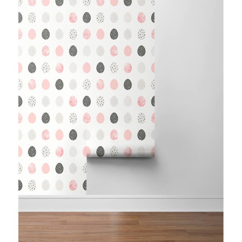 NextWall Mod Eggs Peel and Stick Wallpaper - 20.5 in. W x 18 ft. L