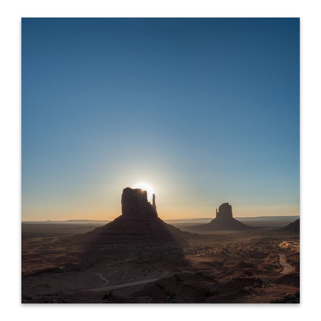 Canyon Canyons Hiking Landscape Nature Metal Wall Art Print