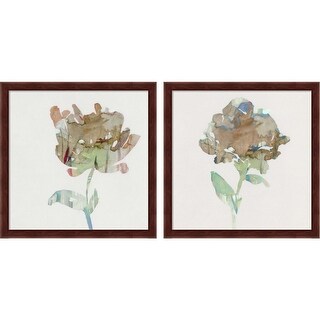 Stellar Design Studio 'Modern Bloom' Framed Art (Set of 2) - Bed Bath ...