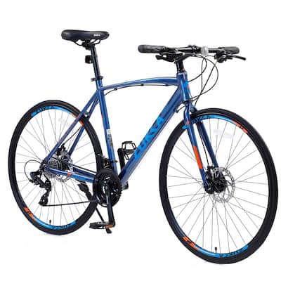 24 Speed Hybrid bike Disc Brake 700C Road Bike