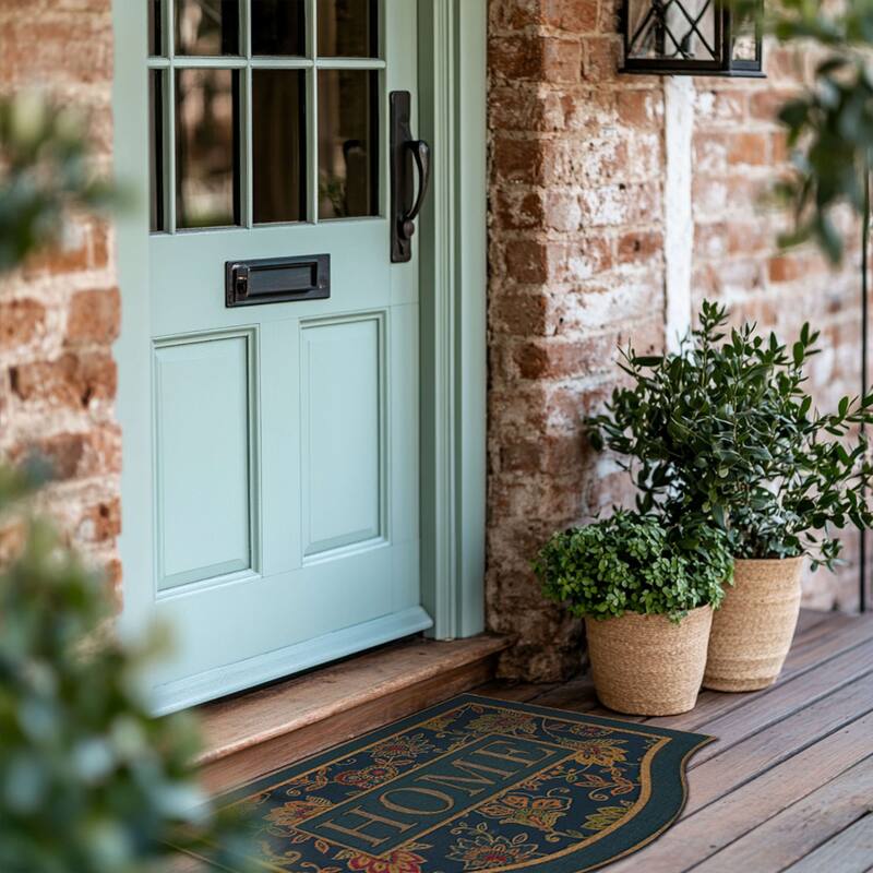 Mohawk Home Cozy Jacobean Slate 2' X 3' Door Mat
