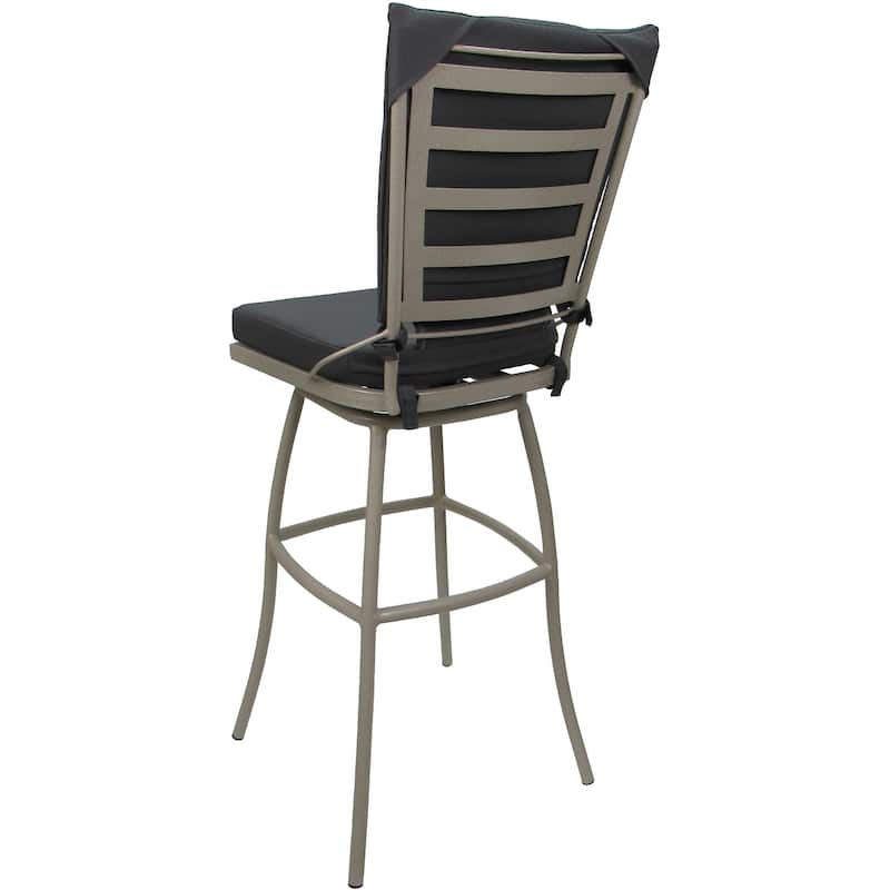 Outdoor Bar Stool Counter 26" 30" Extra Tall 34" - Jamey without Arms