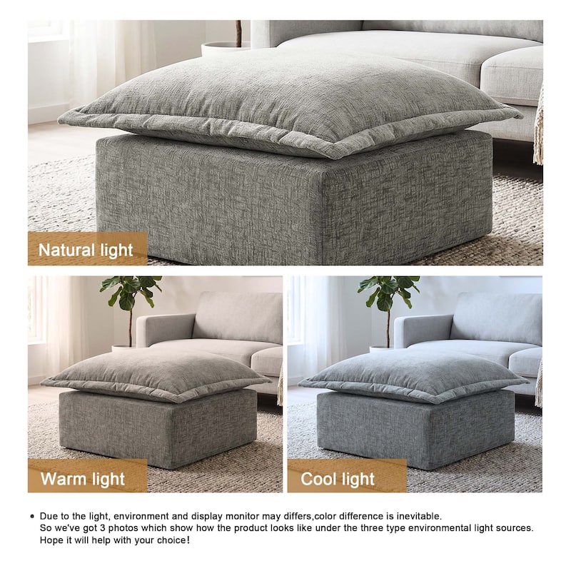 Comfy Cloud Couch Plush Modular Sectional Sofa For Living Room