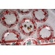 preview thumbnail 6 of 5, STP Goods Bullfinches Winter Fun Glass Dessert Plate Set of 6 - 7.5"