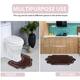 Home Weavers Allure Collection Absorbent Cotton, Machine Washable and Dry Bath Rugs
