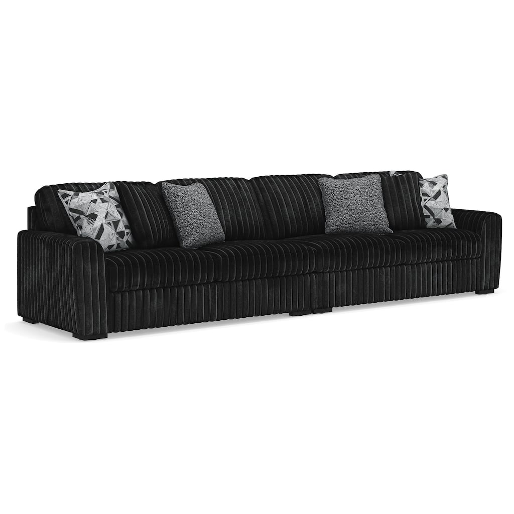 Signature Design by Ashley Midnight-Madness 2-Piece Sectional - 160"W x 41"D x 40"H
