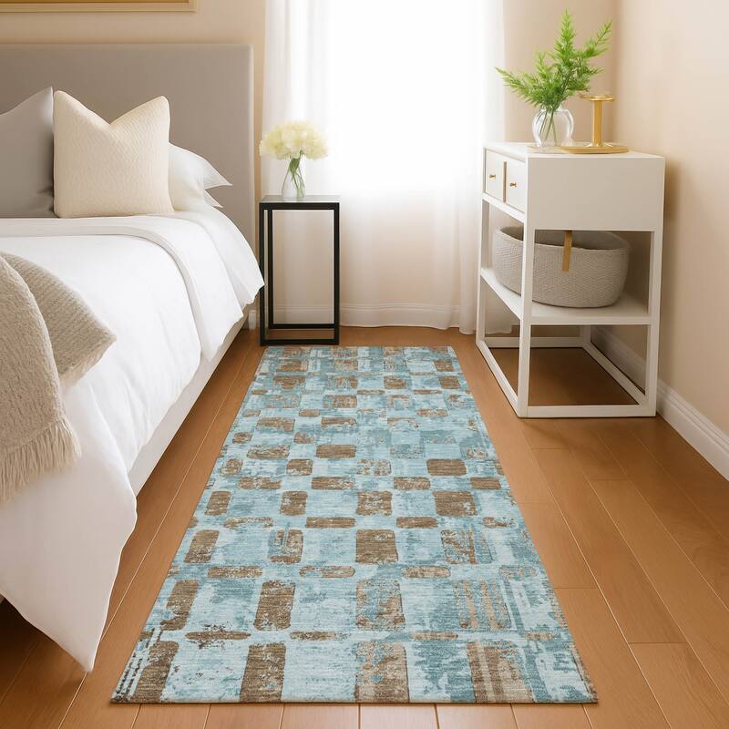 Machine Washable Indoor/ Outdoor Casual Foxfield Chantille Rug