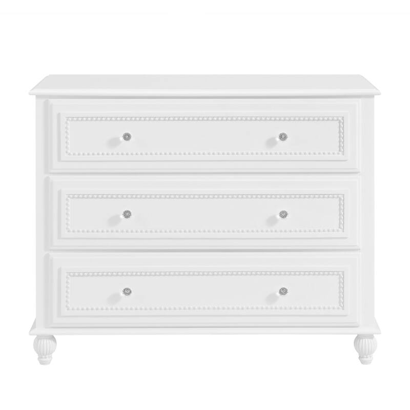 Oxford Baby Briella 3 Drawer Dresser - White
