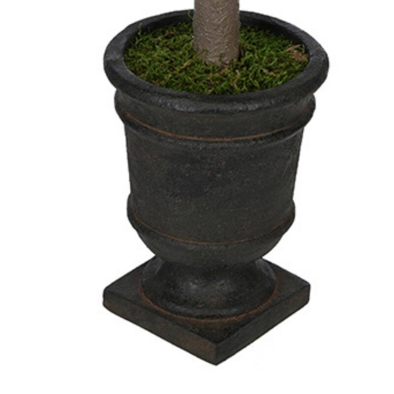 Faux 2ft Double Ball Topiary in Planter