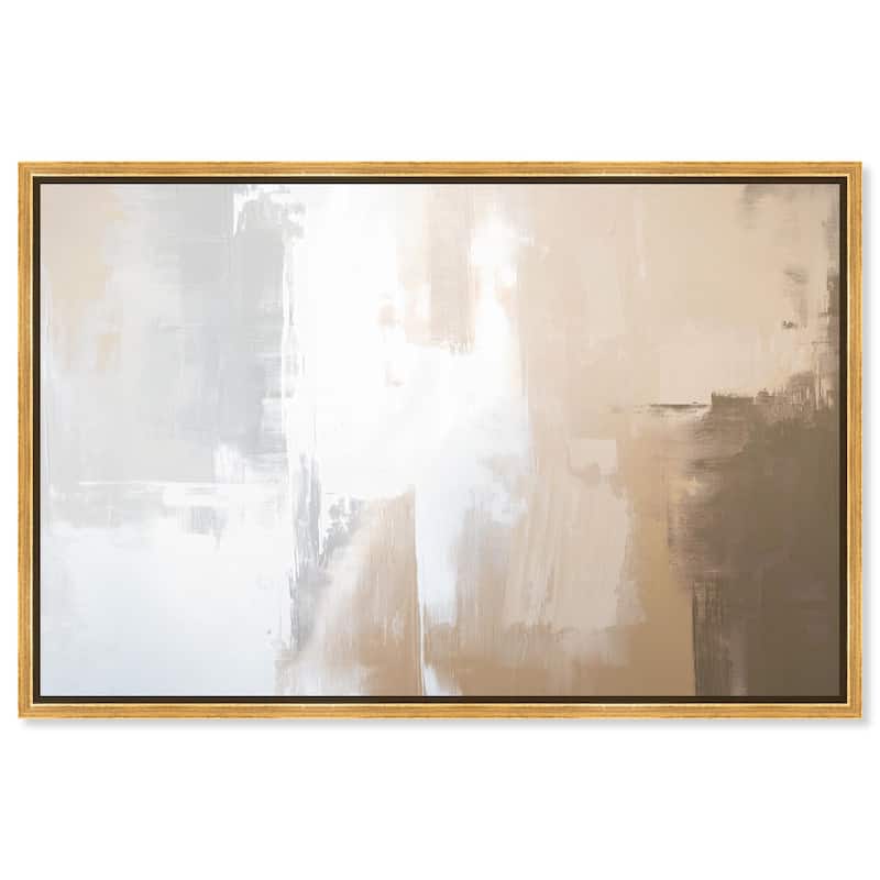 Solace in Softness I Canvas by Art Remedy - 24" x 16" - Gold