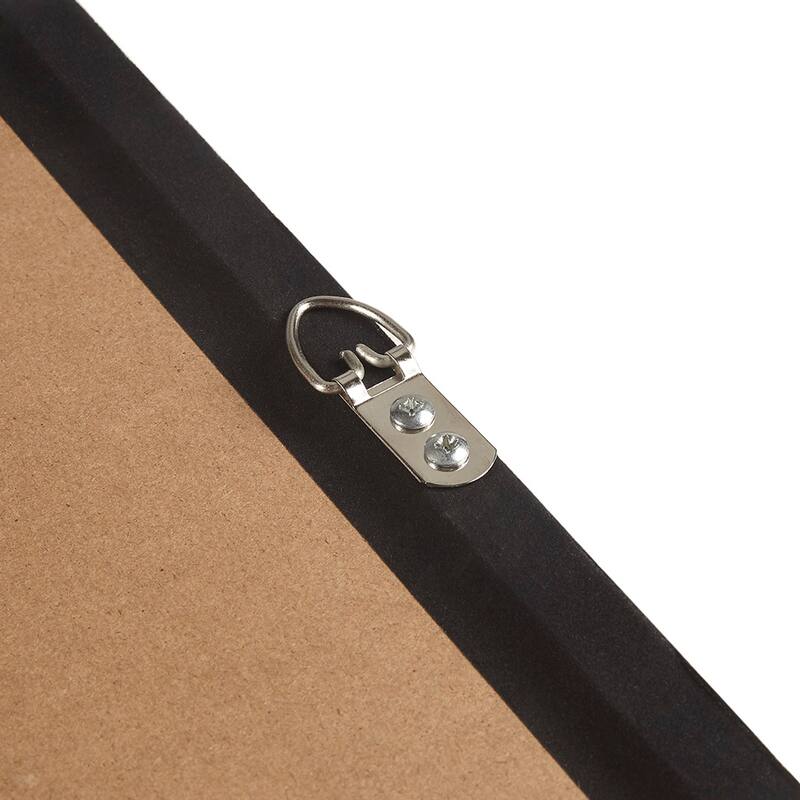 Hand Painted Abstract Framed Glass and Matted Wall Art - Blue