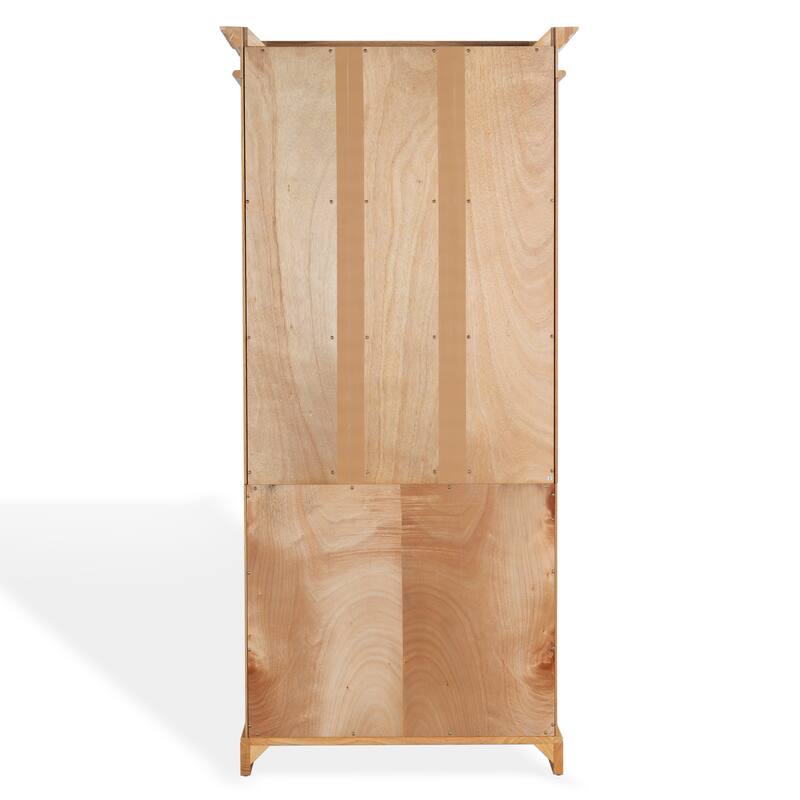 SAFAVIEH Couture Francesco 4-Shelf Wood Bookcase - 36"W x 17"D x 76"H