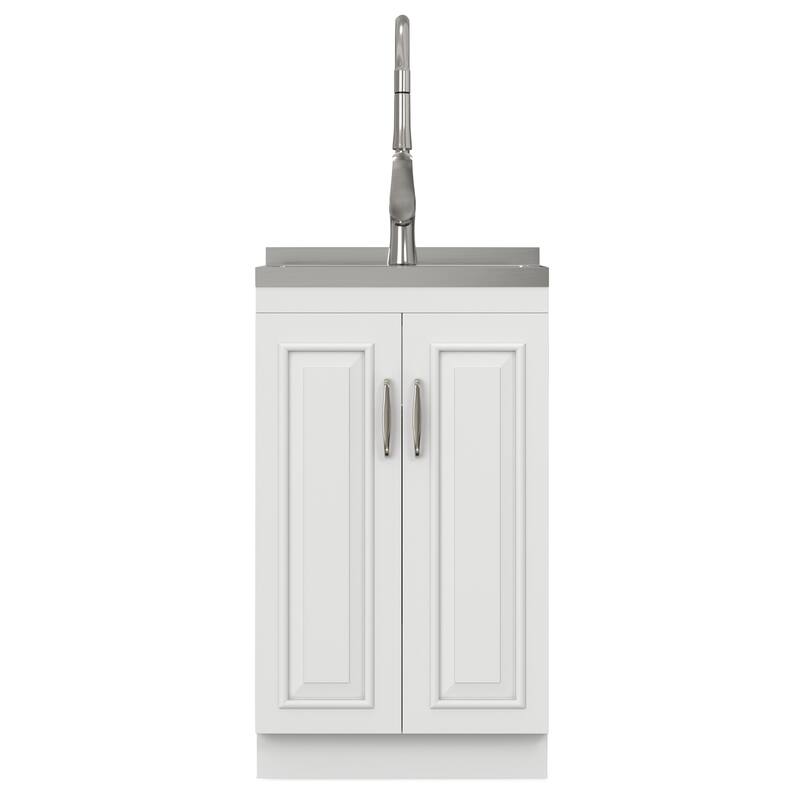 WYNDENHALL Gregg 20-inch Utility Sink & Cabinet
