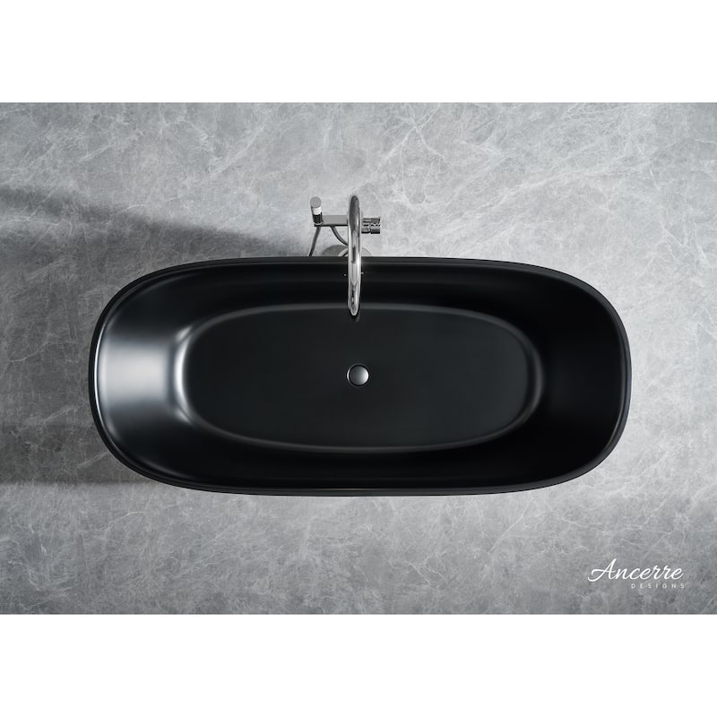 Fiore Freestanding Solid Surface Bathtub