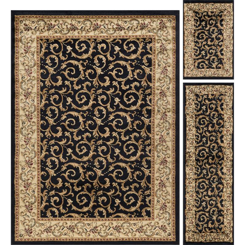 Rhythm Transitional Oriental Indoor Area Rug