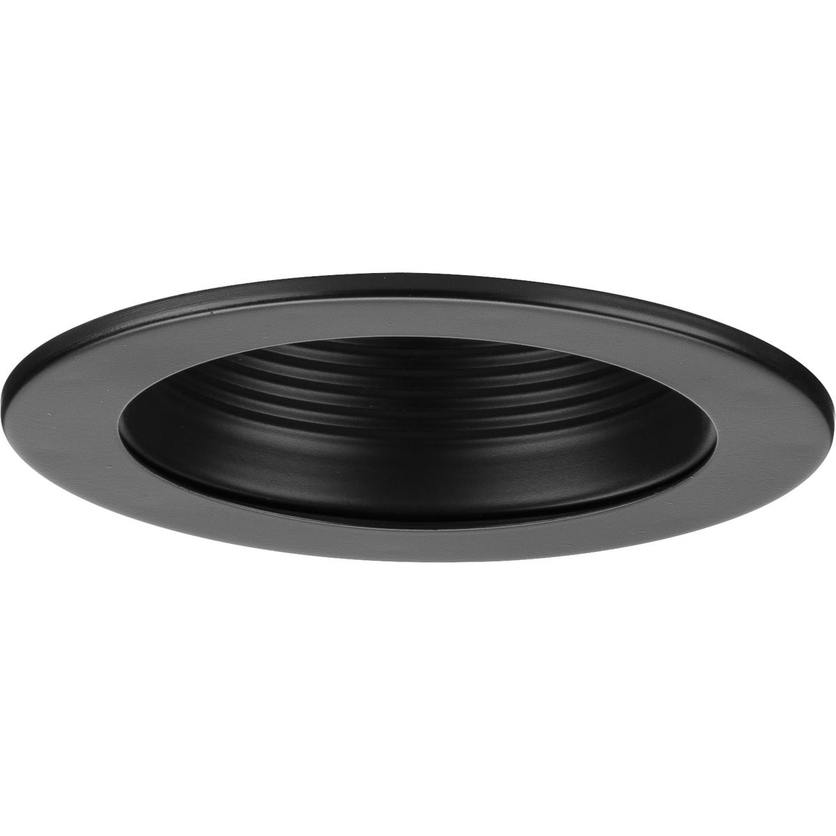 Progress Lighting 4 in. Antique Bronze Recessed Step Baffle Trim for 4 in. Housing - Medium