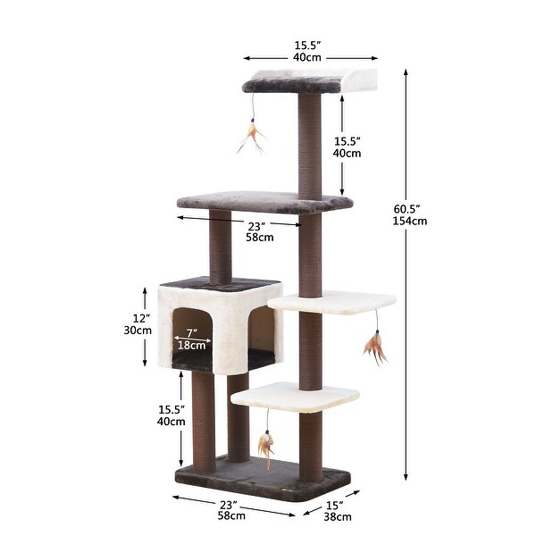7 level cat tree