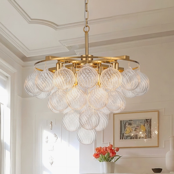 人気の贈り物が大集合 8- Starsky Light Bubble Glass Cluster Glam Modern 23in. チャーム