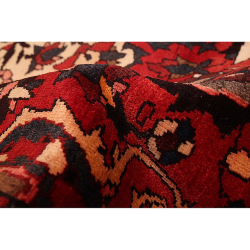 ECARPETGALLERY Hand-knotted Kayseri Vintage Red Wool Rug - 7'0 x 9'11