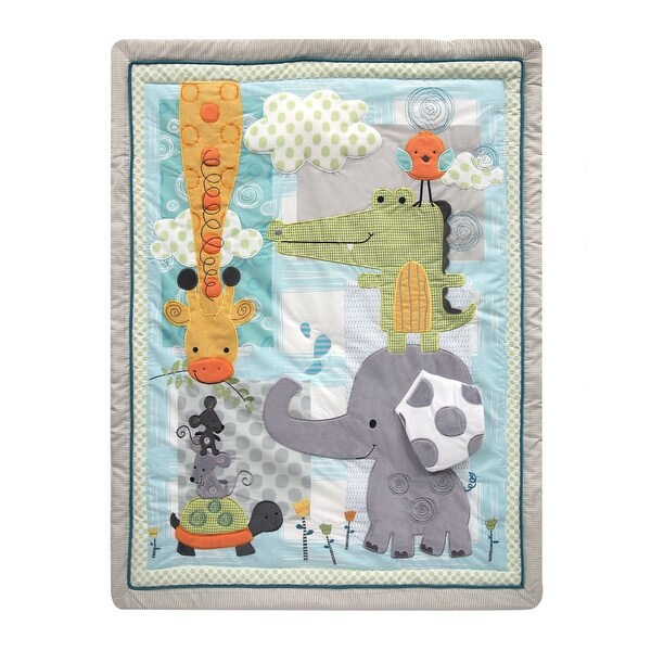 lambs and ivy elephant bedding