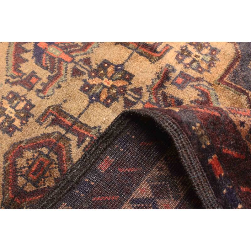 ECARPETGALLERY Hand-knotted Teimani Dark Grey Wool Rug - 2'11 x 4'9