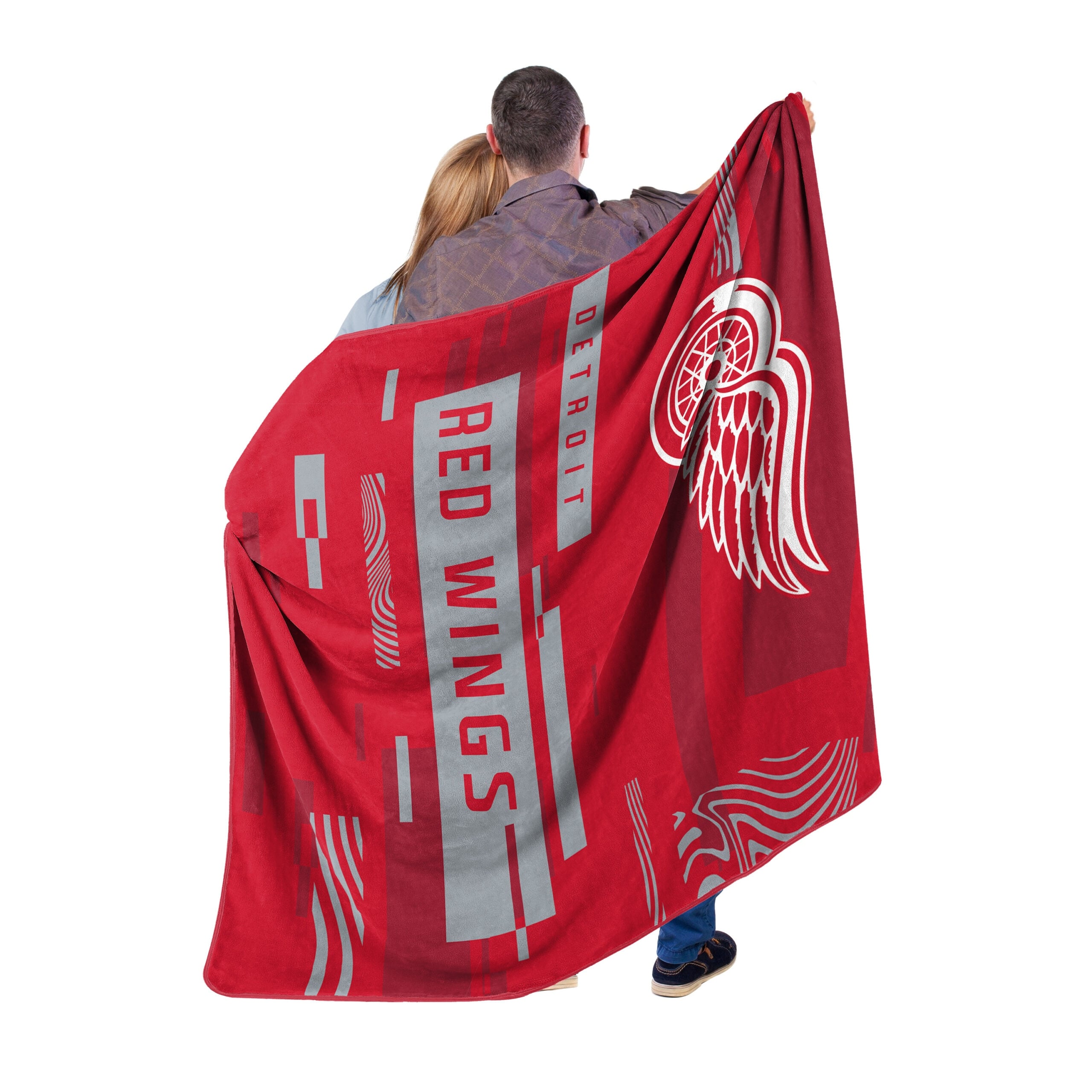 NHL Detroit Red Wings Digitize Raschel Throw Blanket Bed Bath Beyond 38305615
