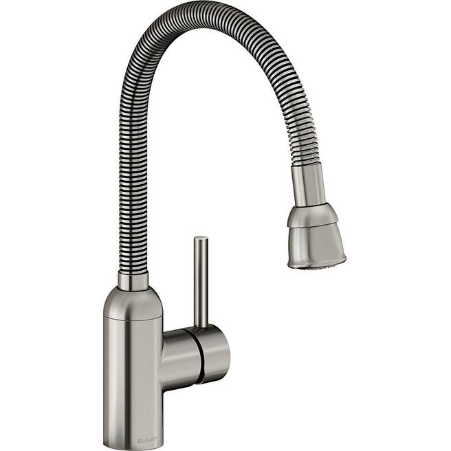 Elkay Pursuit 1.5 GPM Deck Mounted Single Handle Laundry Faucet with - Lustrous Steel