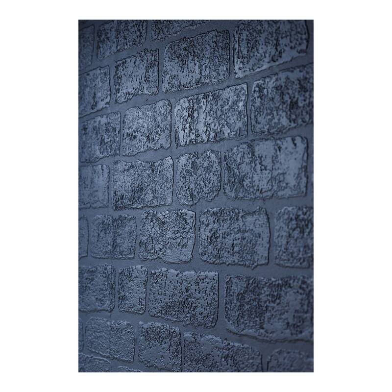 Brewster Lincolnshire Brick Paintable Luxury Vinyl Wallpaper - 20.9 x 396 x 0.025