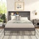 preview thumbnail 26 of 28, Platform Bed with Storage Headboard,Sockets and USB Ports