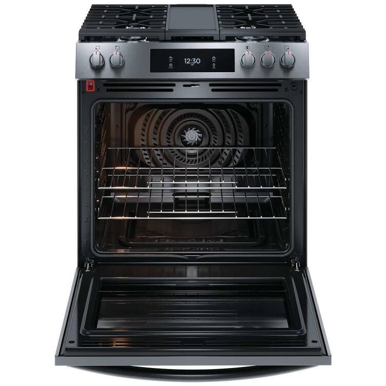 Frigidaire GCFG3060B 30" Wide 6.1 Cu. Ft. Gas Range with Air Fry and