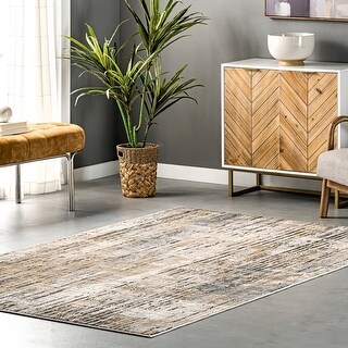 Nuloom Estelle Faded Stripe Abstract Area Rug - Bed Bath & Beyond ...