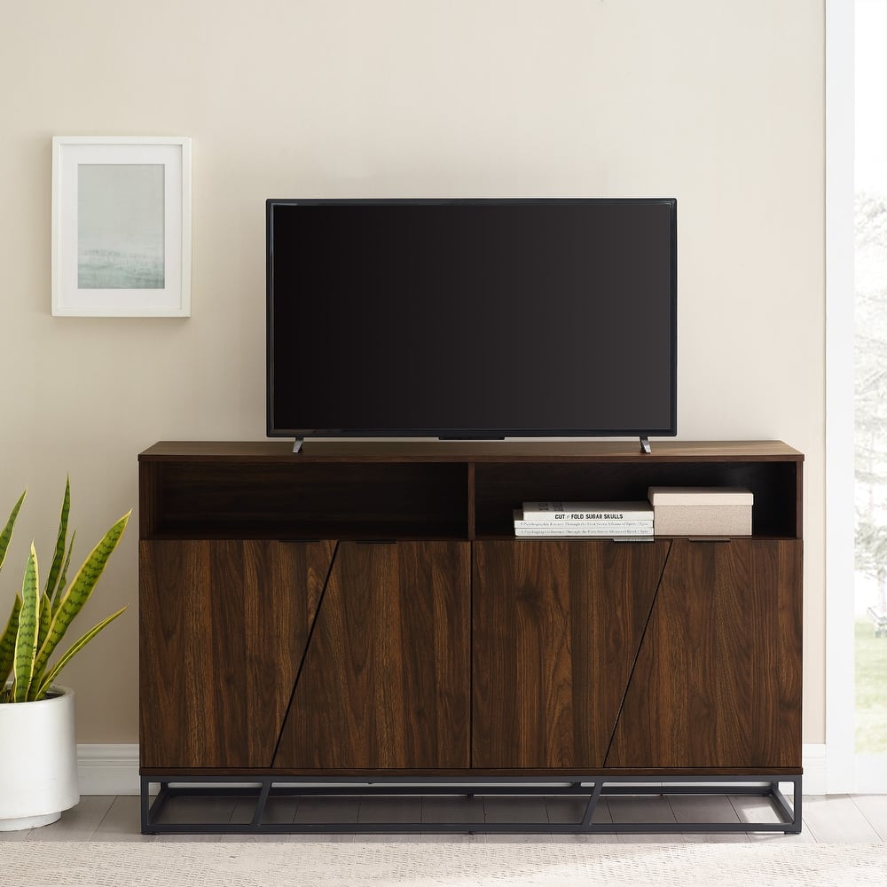 Walker Edison 58-inch Urban Angle Door Buffet