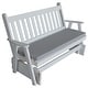 preview thumbnail 10 of 16, Pine 6' Traditional English Glider White