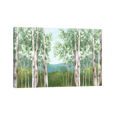 iCanvas "Behind Mountains" by Eva Watts Canvas Print