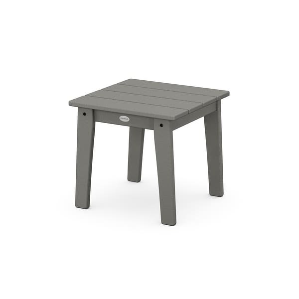slide 2 of 14, POLYWOOD Lakeside End Table Slate Grey