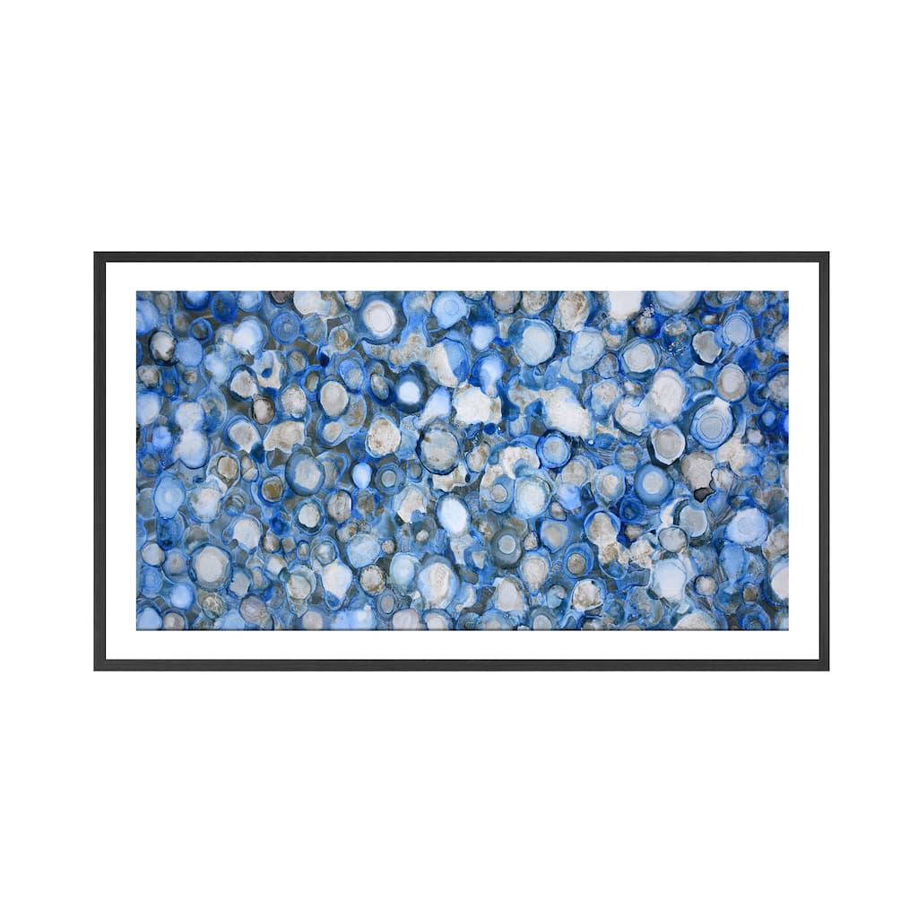 Arctic River Stones Framed Print Wall Art by Norman Wyatt Jr.