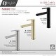 preview thumbnail 20 of 34, STYLISH Single Handle Bathroom Vessel Sink Faucet, Stainless Steel - Faucet Height: 11 5/8" Spout Height: 9 1/8"