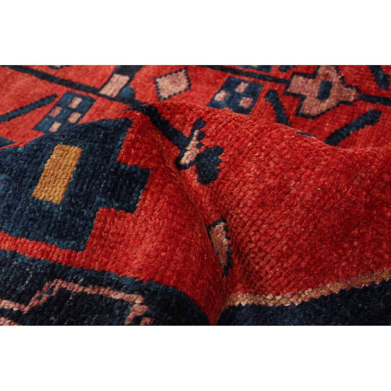 ECARPETGALLERY Hand-knotted Konya Anatolian Red Wool Rug - 4'3 x 7'9