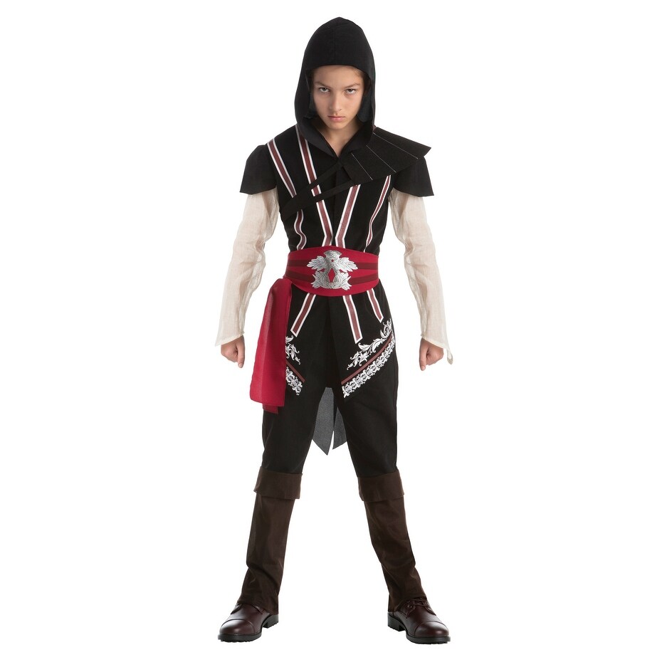 Shop Black And Red Assassins Creed Ezio Teen Boy S Halloween Costume Xl X Large Overstock 29657745