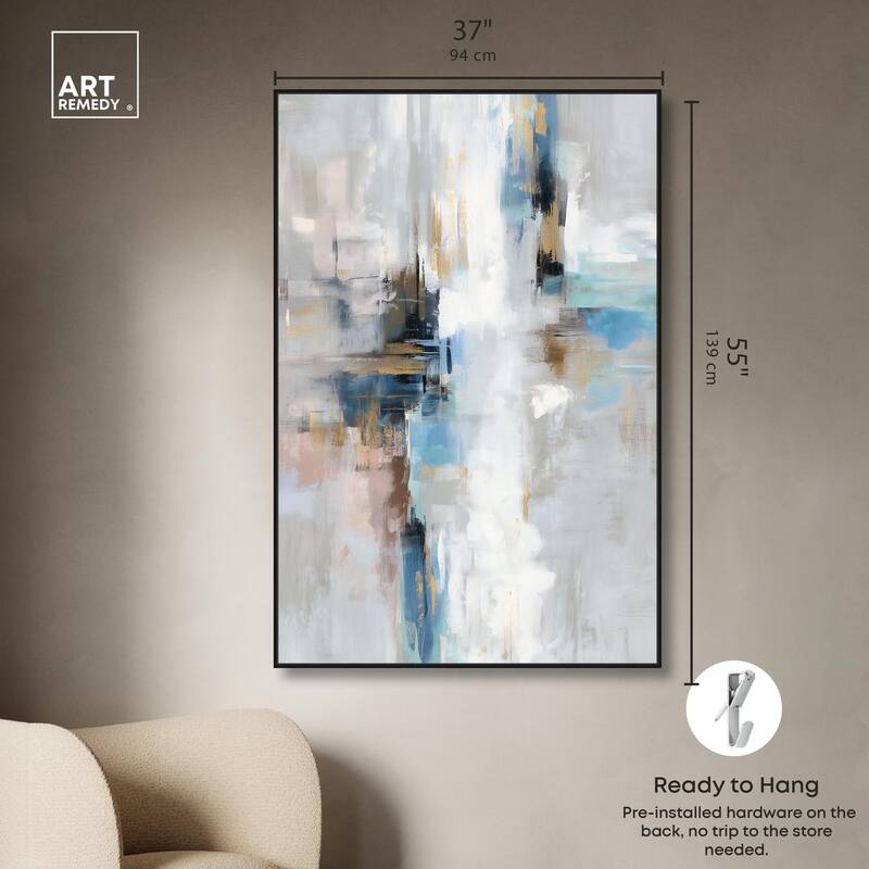 Ocean Spray I Canvas by Art Remedy